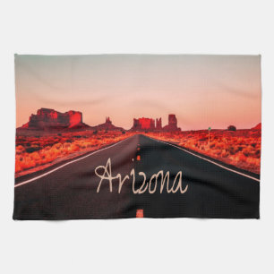 Linge De Cuisine Arizona Sunrise Desert Red Rocks