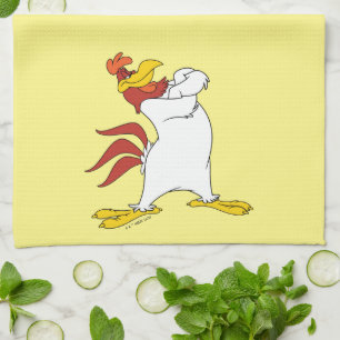 Linge De Cuisine Armoiries de Foghorn Leghorn franchies