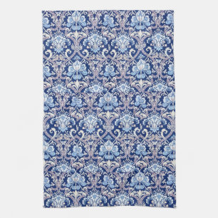 Linge De Cuisine Art Décoratif vintage Design floral du XIXe siècle