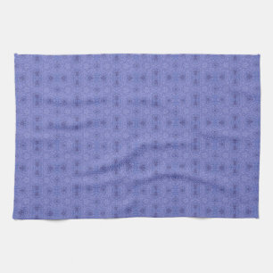 Linge De Cuisine Art géométrique violet élégant