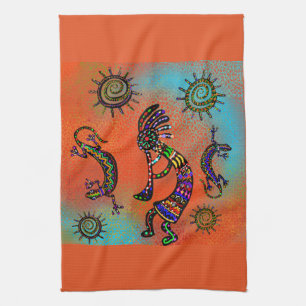 LINGE DE CUISINE ART KOKOPELLI SUD-OUEST      