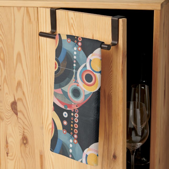 Linge De Cuisine Art moderne du milieu du siècle (Pliage en tiers)