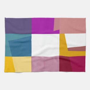 Linge De Cuisine Art pop coloré rétro
