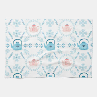 Linge De Cuisine Art populaire scandinave Hygge Noël cosy théière