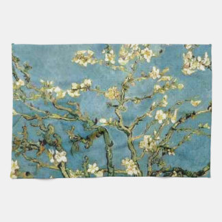 Linge De Cuisine Art se développant de cru d'arbre d'amande de Van