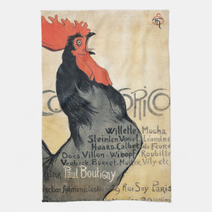 Linge De Cuisine Artistes vintages du Cocorico