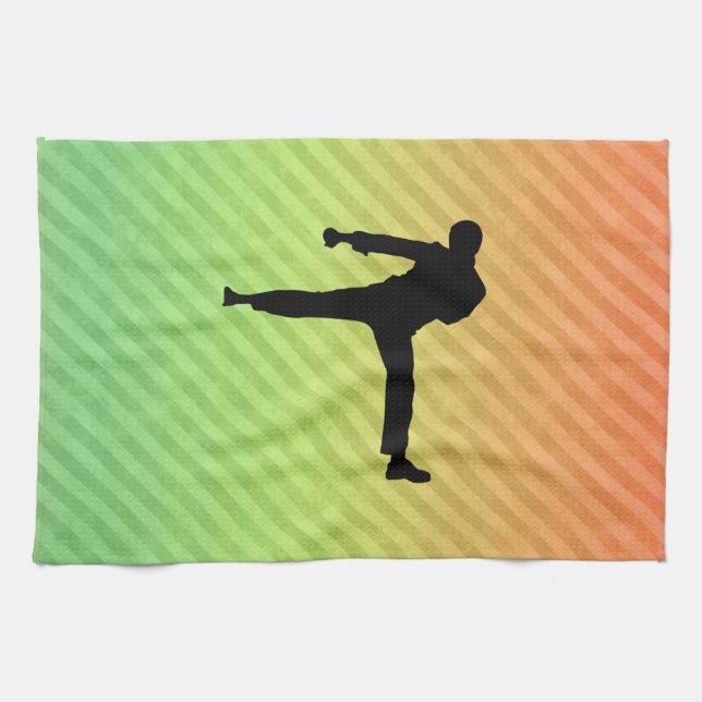 Linge De Cuisine Arts martiaux (Horizontal)