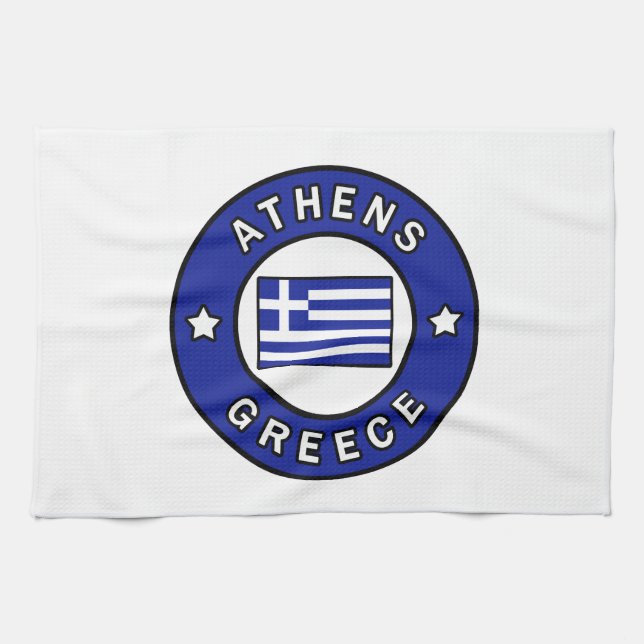 Linge De Cuisine Athènes Grèce (Horizontal)