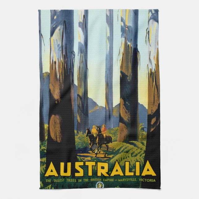 Linge De Cuisine Australie (Vertical)