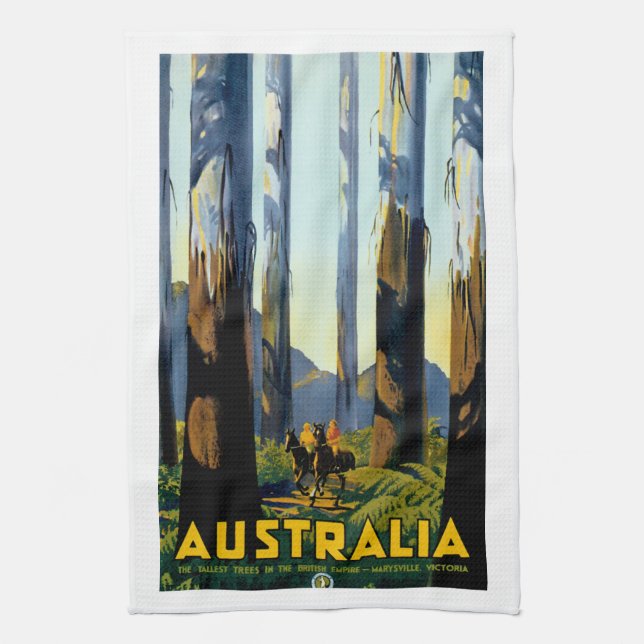 Linge De Cuisine Australie (Vertical)