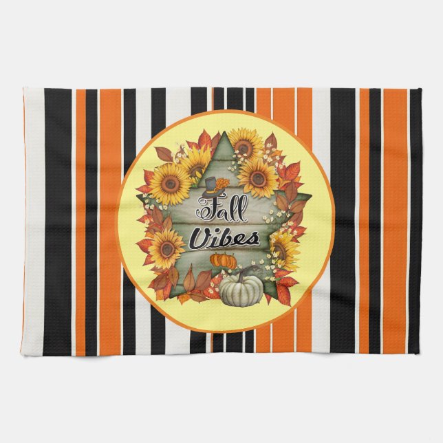 Linge De Cuisine Automne Belle Collection tendance Thanksgiving (Horizontal)