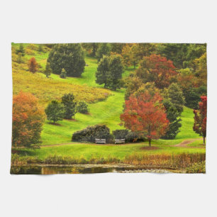 Linge De Cuisine Automne dans le parc