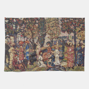 Linge De Cuisine Automne par Maurice Prendergast, Vintage Fine Art