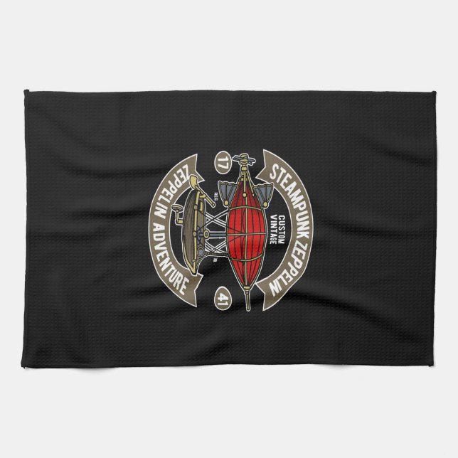 Linge De Cuisine aventure zeppelin (Horizontal)