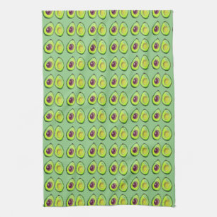 Linge De Cuisine Avocado Green Vegan Foodie végétarien