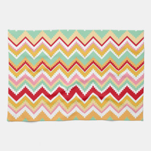 Linge De Cuisine Aztec Andes Montagnes Tribales Chevron Fiesta Ziga