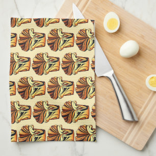 Linge De Cuisine Babka Chocolat Pain tranche Pain Pain Pain Boulet 
