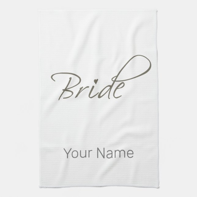 Linge De Cuisine Bachelorette cadeau de mariée et Fiançailles de la (Vertical)