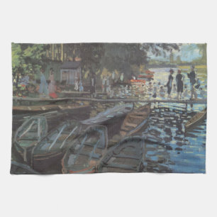 Linge De Cuisine Baigneurs à La Grenouillère par Claude Monet