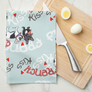 Linge De Cuisine Baiser de Bulldog français