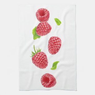 Linge De Cuisine Baisse des framboises