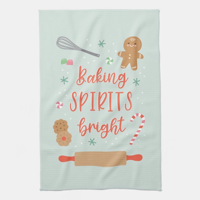 Linge De Cuisine Baking Spiritueux (Vertical)