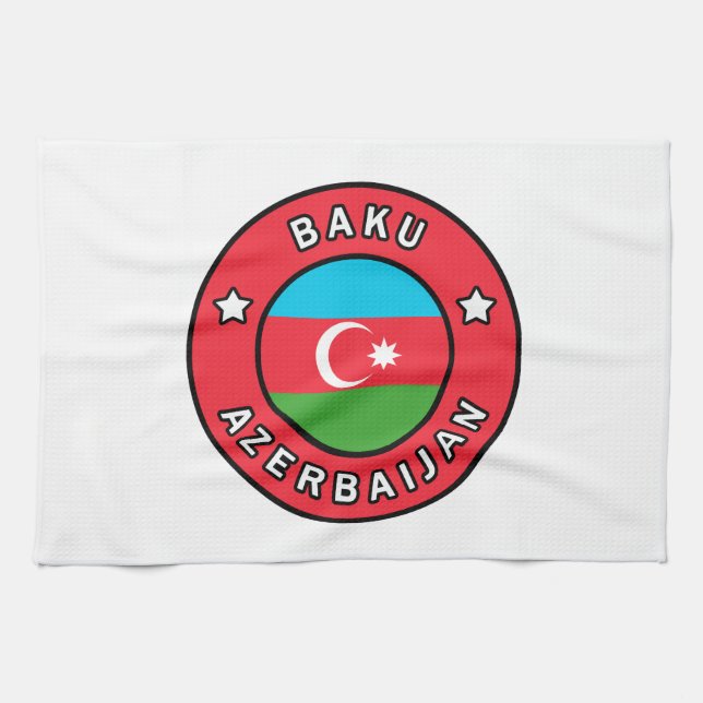Linge De Cuisine Bakou Azerbaïdjan (Horizontal)