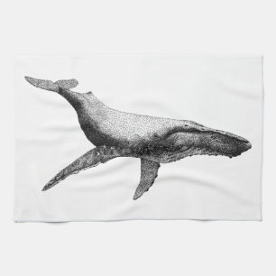 LINGE DE CUISINE BALEINE DE BOSSE GRACIEUSE
