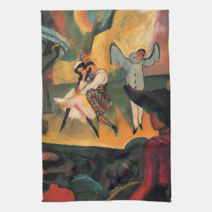Linge De Cuisine Ballet Russes, Ballet russe par August Macke