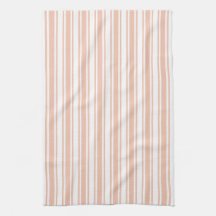 Linge De Cuisine Bandes de bonbons blanches et de bracelets