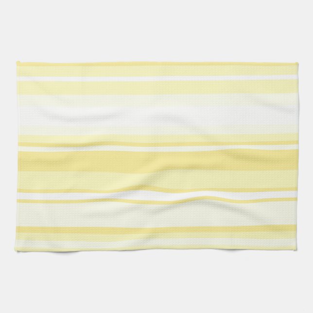 Linge De Cuisine Bandes de citron (Horizontal)