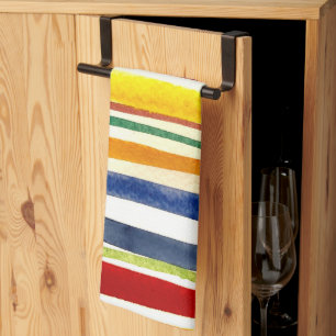 Linge De Cuisine bandes d'été