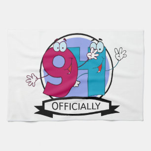 Linge De Cuisine Bannière d'anniversaire officielle 94
