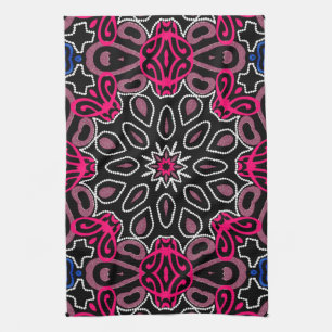 Linge De Cuisine Bannière moderne de porte Motif Tribal