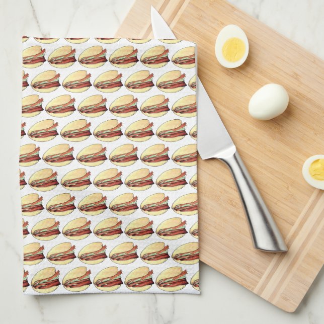 Linge De Cuisine Bao Buns Porkbelly Lotus Bun Alimentation chinoise (Quart Plié)