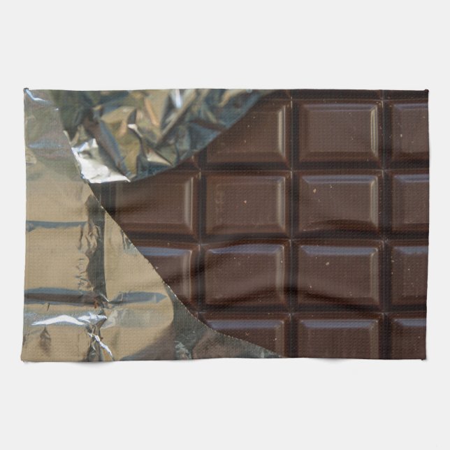 Linge De Cuisine Barre de chocolat (Horizontal)