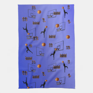 Linge De Cuisine Basketball Tirant Des Trous,