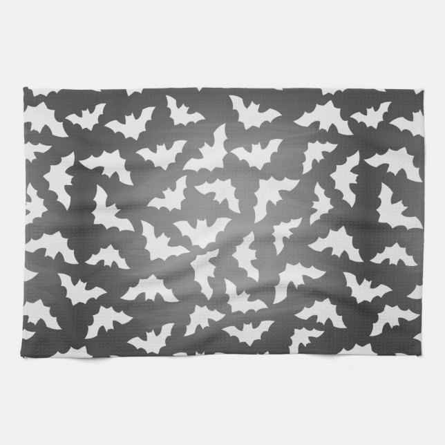Linge De Cuisine Bats (Horizontal)