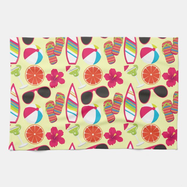 Linge De Cuisine Beach Party Flip Flasses Lunettes de soleil BeachB (Horizontal)