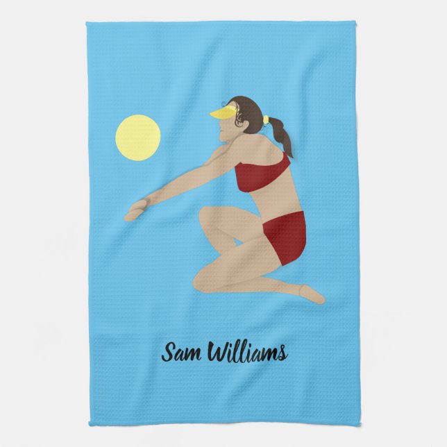 Linge De Cuisine Beach Volleyball (Vertical)