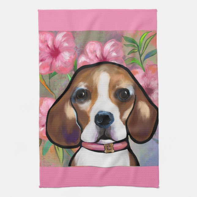 Linge De Cuisine Beagle (Vertical)