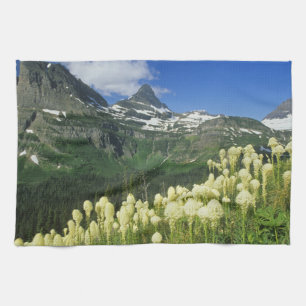 Linge De Cuisine Beargrass près de Logan Pass dans le parc national