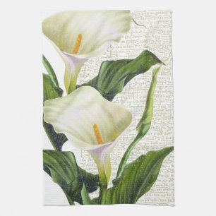 Linge De Cuisine Beaux zantedeschias