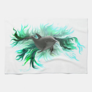 Linge De Cuisine Bébé dauphin