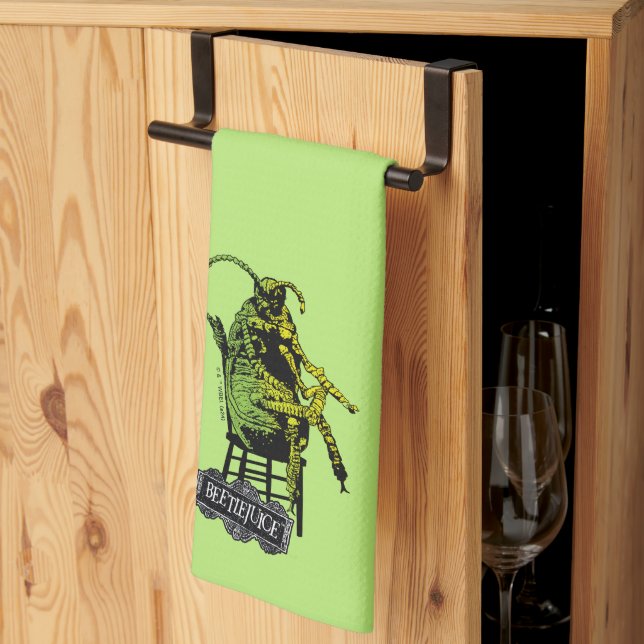 Linge De Cuisine Beetlejus | Le dendroctone en fauteuil (Pliage en tiers)