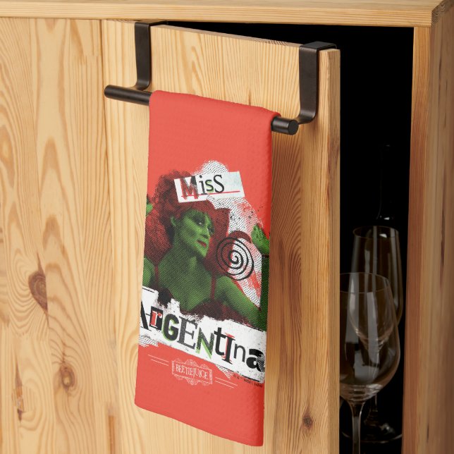 Linge De Cuisine Beetlejus | Miss Argentine (Pliage en tiers)