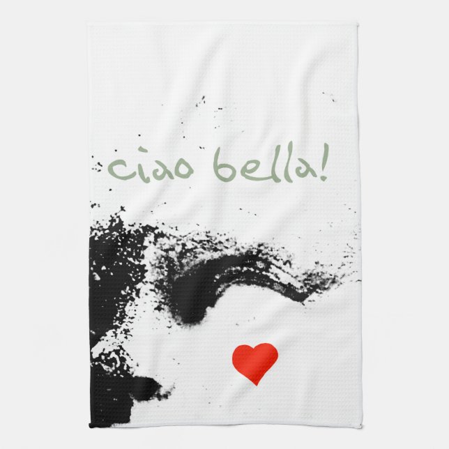 Linge De Cuisine bella de ciao ! (Vertical)