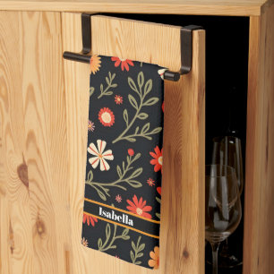 Linge De Cuisine Belle Collection Florale Vintage tendance