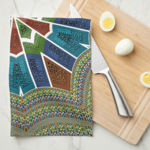 Linge De Cuisine Belle Tendance asiatique Textile Design Art