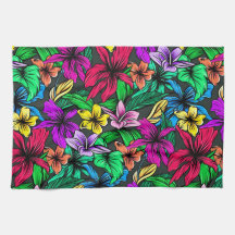 Belles fleurs tropicales